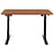 Flash Furniture Electric Adjustable Standing Desk, 48"Wx24"D, Mahogany NAN-TG-2046-R-GG - alternate 8